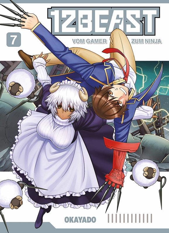 12 Beast: Vom Gamer zum Ninja 7 Manga (Neu)