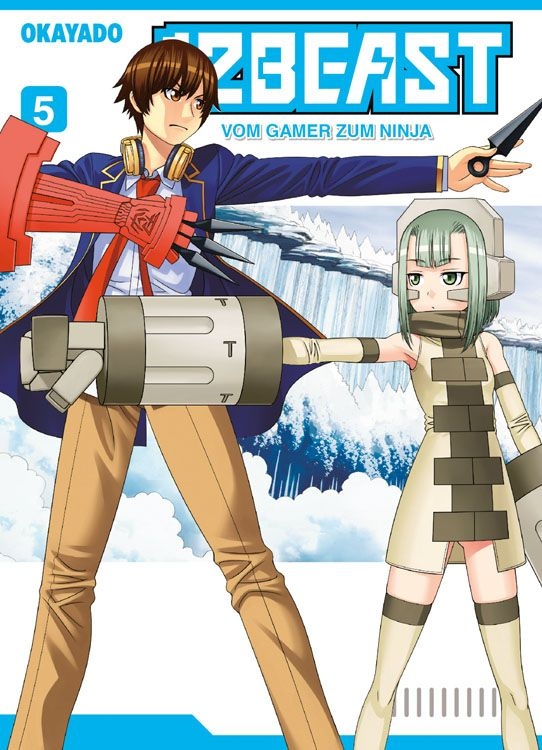 12 Beast: Vom Gamer zum Ninja 5 Manga (Neu)
