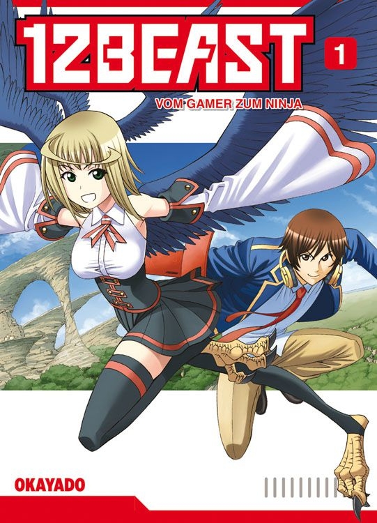12 Beast: Vom Gamer zum Ninja 1 Manga (Neu)