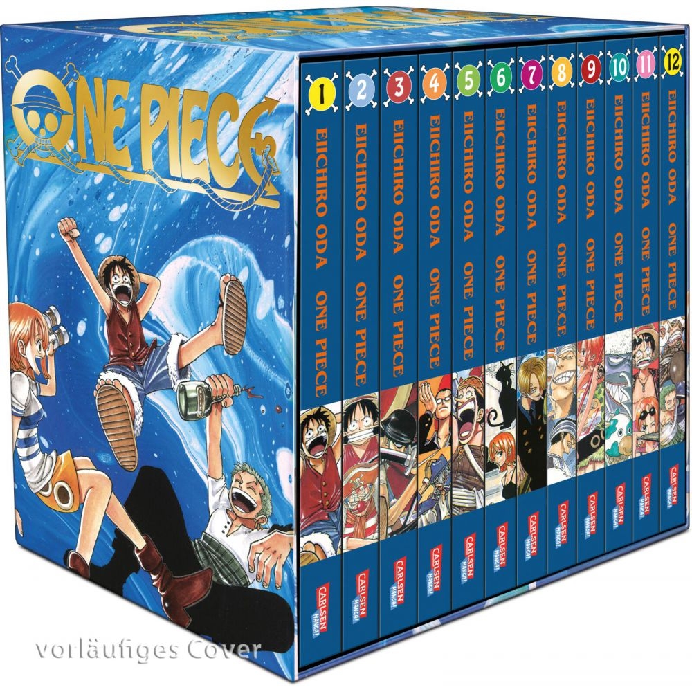 One Piece Sammelschuber 01: East Blue (inklusive Band 1–12) Manga (Neu)