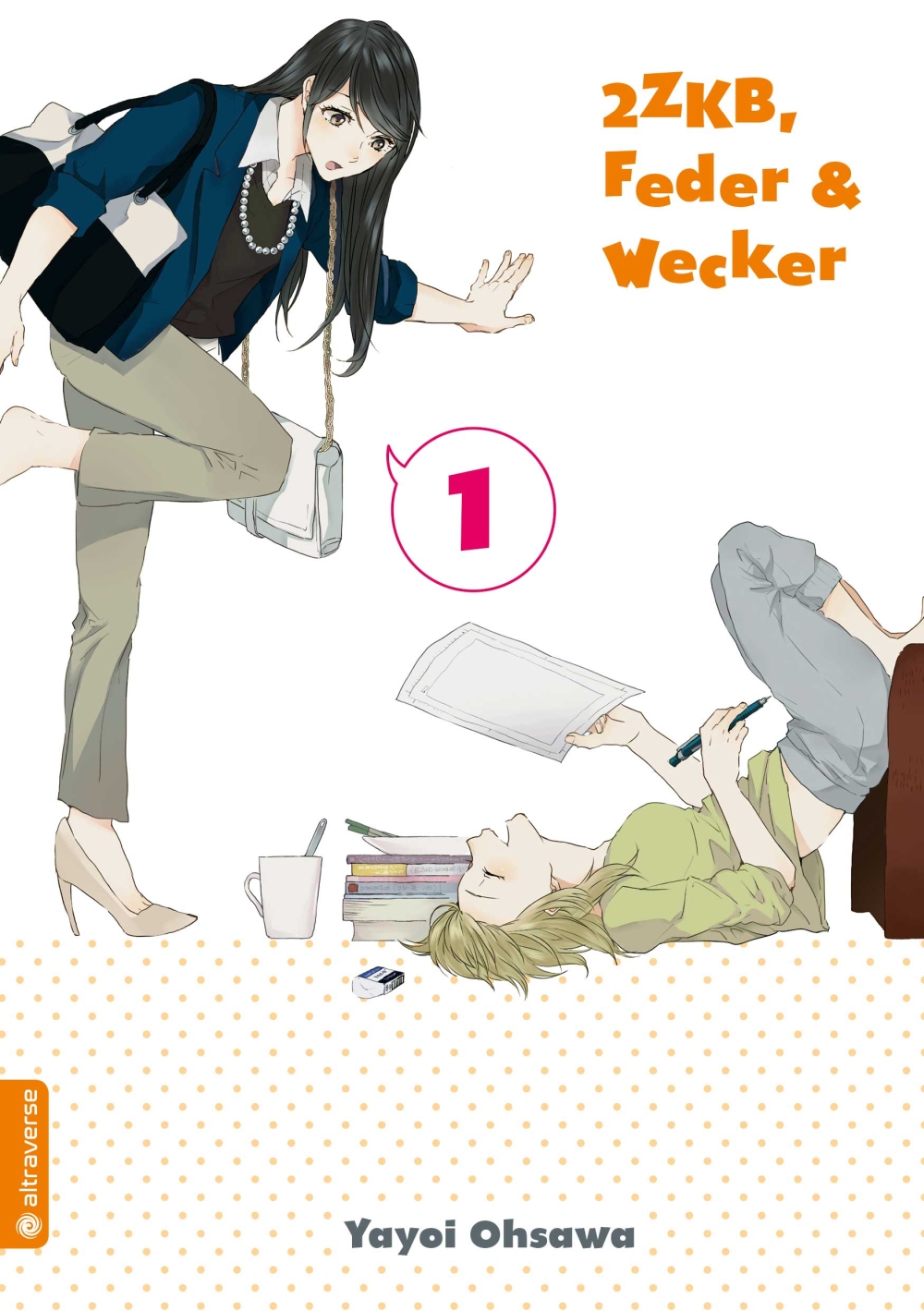 2ZKB, Feder & Wecker 1 Manga (Neu)