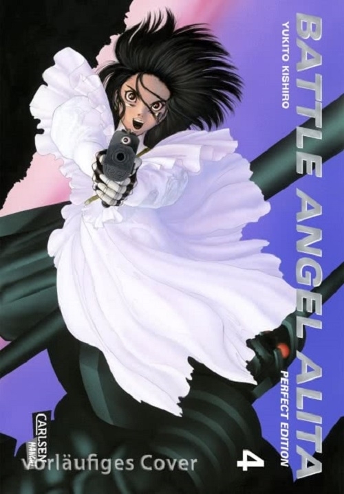 Battle Angel Alita - Perfect Edition 4 Manga im Sammelschuber (Neu)