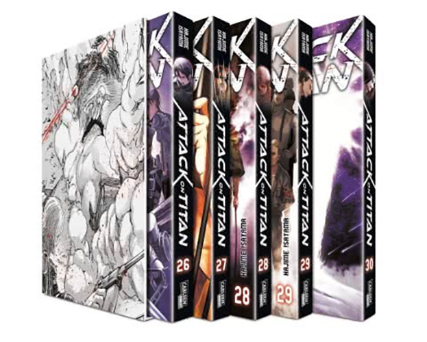 Attack On Titan Manga Deutsch Alle Bände