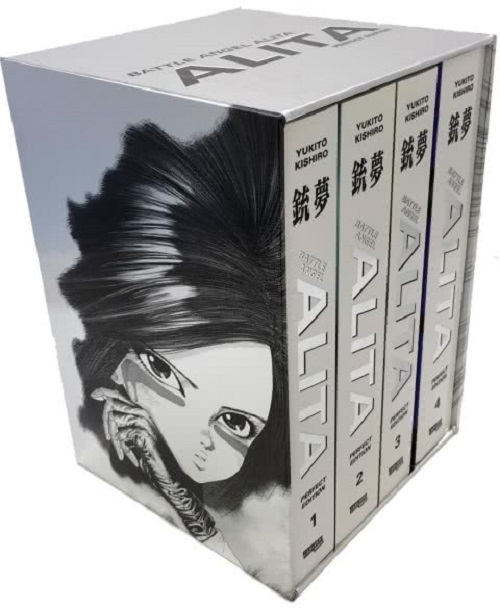 Battle Angel Alita - Perfect Edition 1-4 Manga im Schuber (Neu)