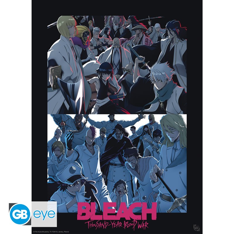 Bleach TYBW - Shinigami vs Quincy - Chibi - 52x38cm Poster
