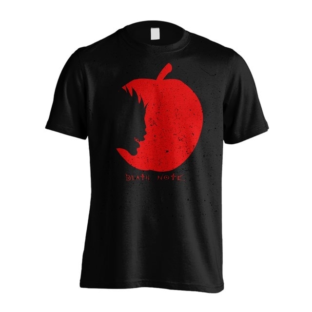 Death-Note-Ryuk-Apfel-schwarz-T-Shirt-1