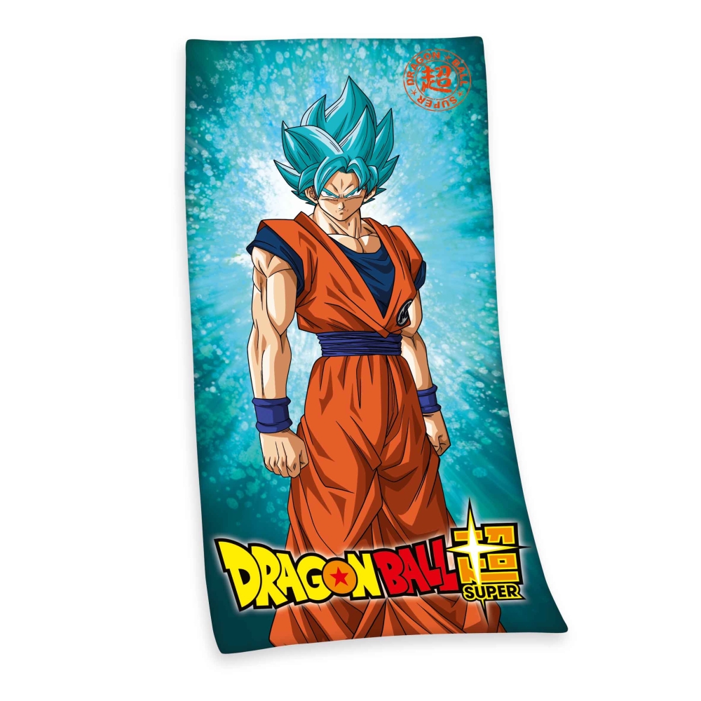 Dragonball Super- Son Goku - Super Saiyajin Blue - 75x150cm Badetuch