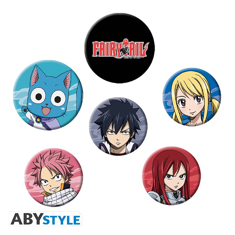 Fairy Tail - Charaktere - Buttons