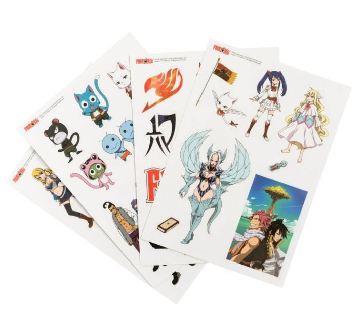 Fairy Tail - Charaktere - Stickerbogen - Sticker