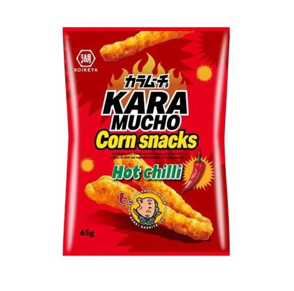 Koikeya - Karamucho Corn - Hot Chilli - 65g Snack