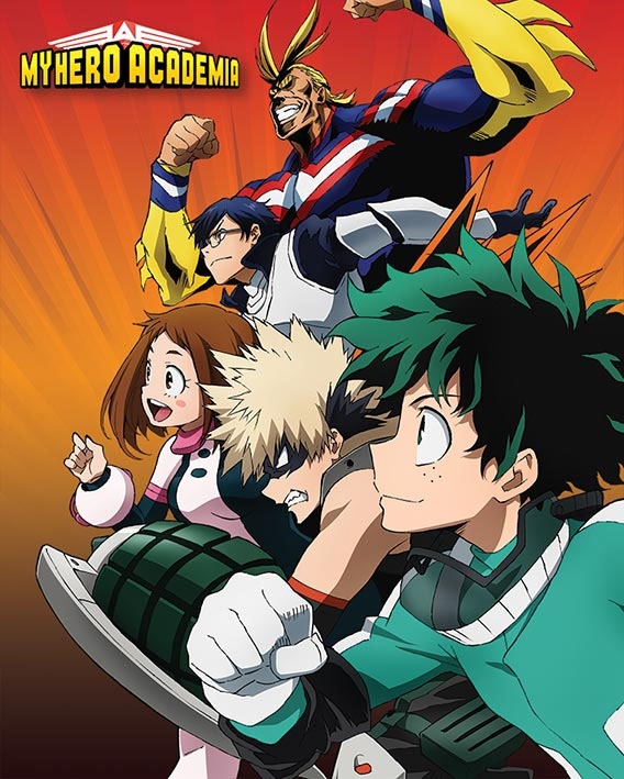 My Hero Academia - Heroes To Action - 50x40 Chibi-Poster