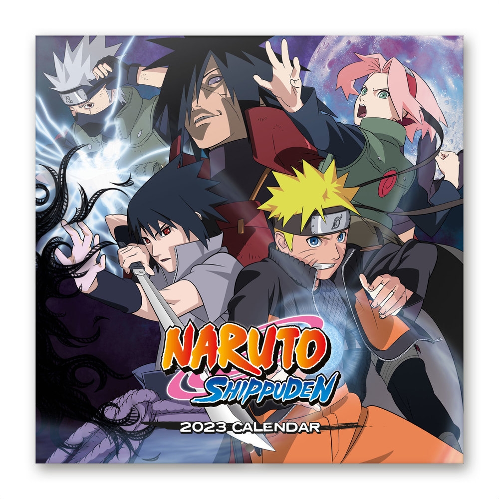 Naruto Shippuden - Charaktere - Kalender 2023 - 30x30cm Kalender