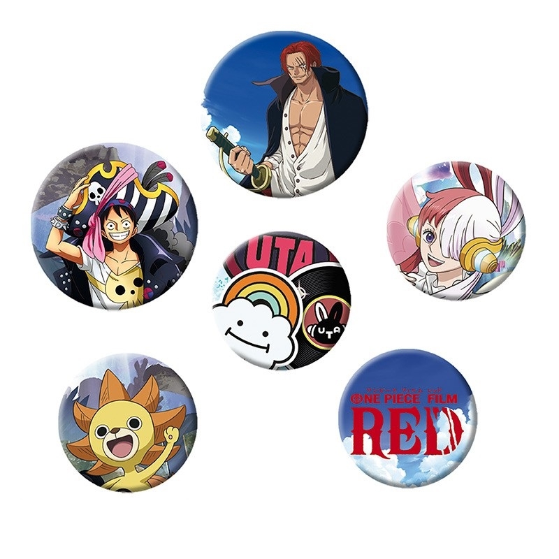 One Piece RED - Protagonisten - Badge Pack - Button