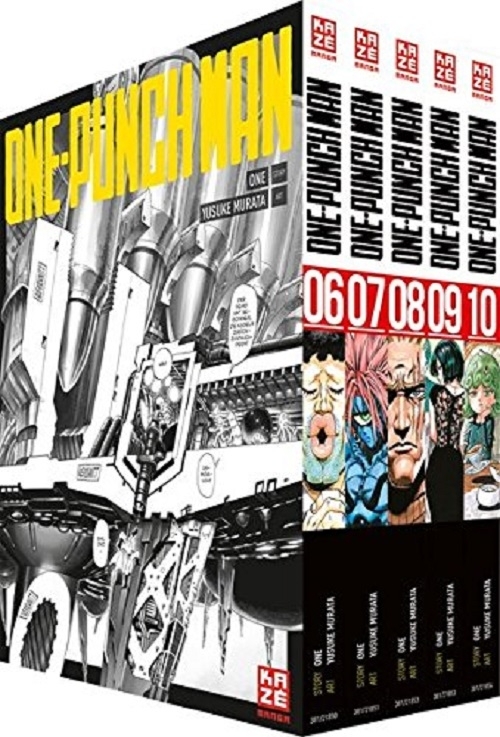 One-Punch Man 6-10 Manga im Sammelschuber (Neu)