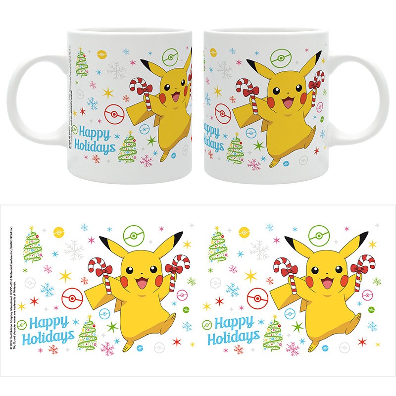 POKEMON - Mug - 320ml - Pikachu Christmas - subli - box