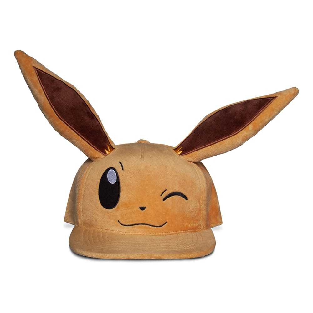 Pokemon - Evoli - zwinkern - Kappe - Mütze