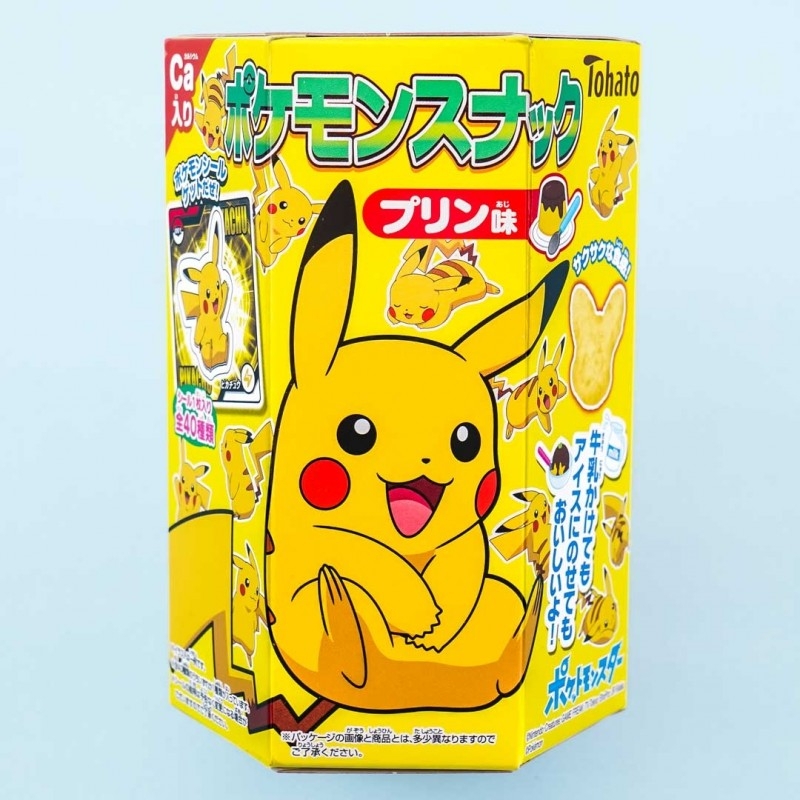 Pokemon - Pikachu - Kekse mit Puddinggeschmack - Snack