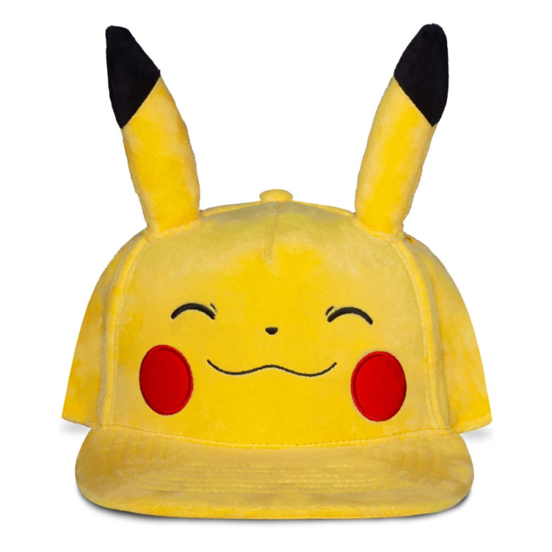 Pokemon - Pikachu - Lächeln - Kappe - Mütze