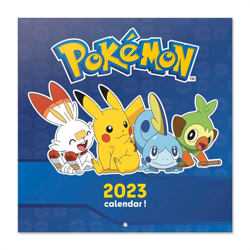 Pokemon - verschiedene Motive - 2023 - Kalender