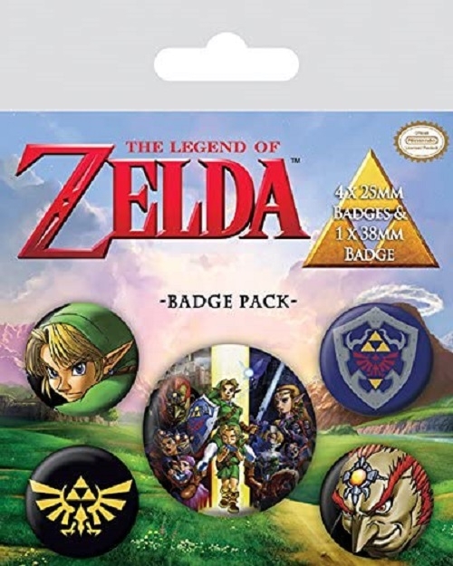 The Legend Of Zelda - Badge Pack - Button