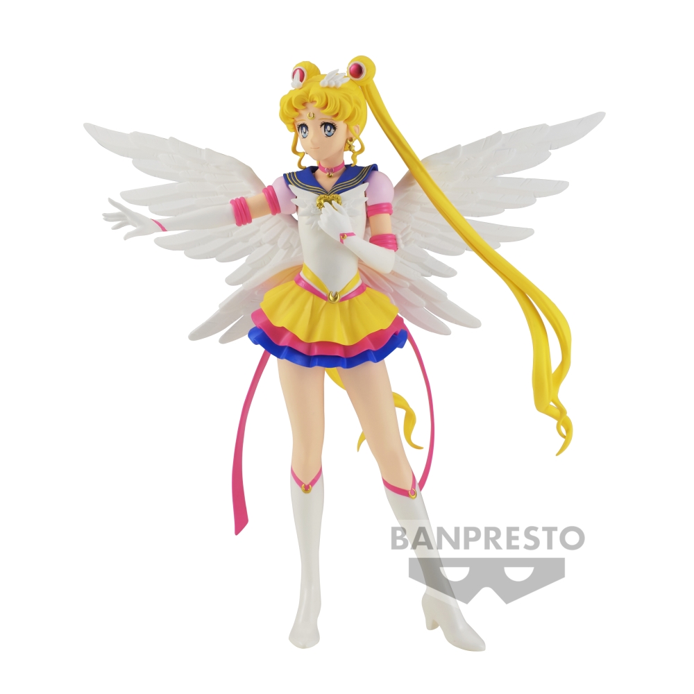 WAVE 105 - Pretty Guardian Sailor Moon - Sailor Moon - Glitter & Glamours - 23cm PVC Statue