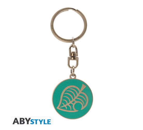 Animal-Crossing-Blatt-Logo-Schluesselanhaenger-1