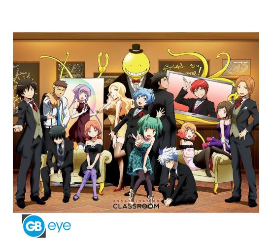Assassination-Classroom-Elegante-Gruppe-52x38cm-Chibi-Poster