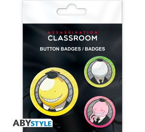 Assassination-Classroom-Koro-Badge-Pack-Buttons-1 Assassination-Classroom-Koro-Badge-Pack-Buttons-1