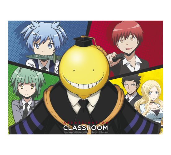 Assassination-Classroom-Koro-sensei-VS-Schueler-52x38-Chibi- Assassination-Classroom-Koro-sensei-VS-Schueler-52x38-Chibi-
