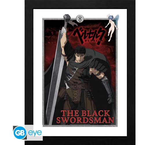 Berserk-The-Black-Swordsman-30x40cm-Rahmenbild-1 Berserk-The-Black-Swordsman-30x40cm-Rahmenbild-1