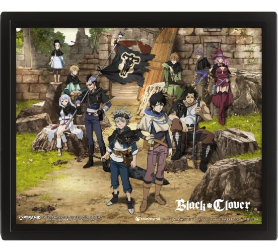 Black-Clover-Ruins-26-x-20-cm-3D-Rahmenbild-1 Black-Clover-Ruins-26-x-20-cm-3D-Rahmenbild-1