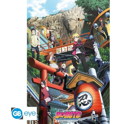 Boruto-Gruppe-Konoha-915x61cm-Maxi-Poster-1 Boruto-Gruppe-Konoha-915x61cm-Maxi-Poster-1