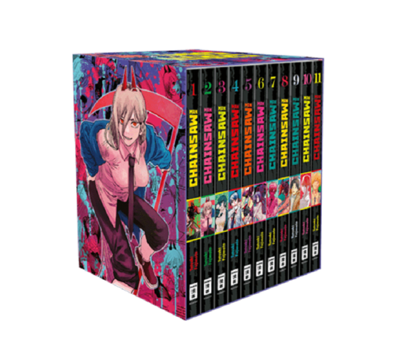 Chainsaw-Man-01-11-Manga-im-Sammelschuber-Neu-1
