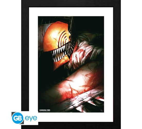 Chainsaw-Man-Chainsaw-Man-30x40cm-gerahmtes-Bild-1