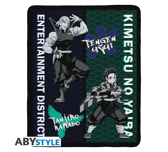 DEMON-SLAYER-Tanjiro-Tengen-150x120cm-Decke-1
