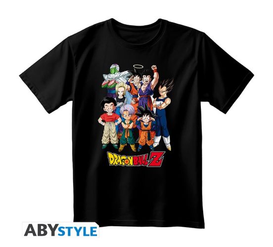DRAGON-BALL-Gokus-group-schwarz-T-Shirt-1 DRAGON-BALL-Gokus-group-schwarz-T-Shirt-1