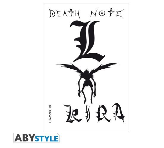 Death-Note-L-Kira-Shinigami-15x10cm-Tattoos-1