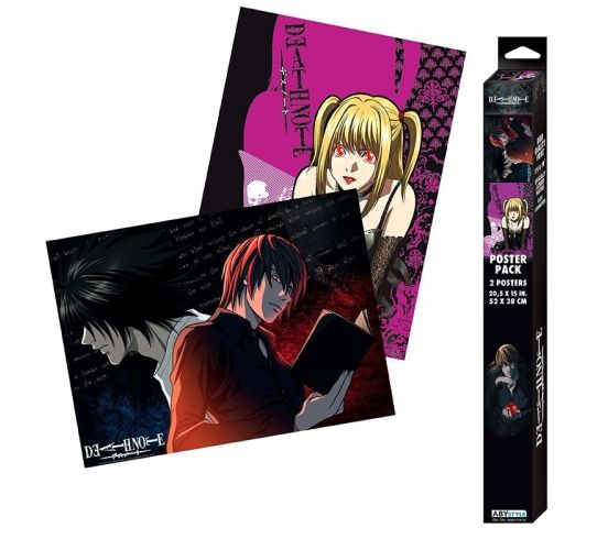 Death-Note-L-vs-Light-Misa-Chibi-Poster-Set-52x38cm-Poster-1 Death-Note-L-vs-Light-Misa-Chibi-Poster-Set-52x38cm-Poster-1