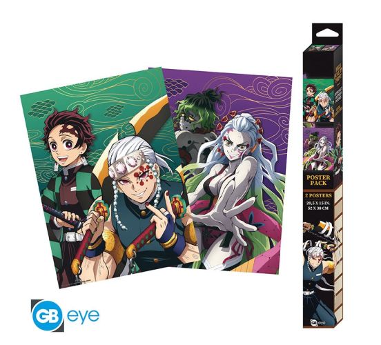 Demon-Slayer-Entertaiment-District-52x38cm-Chibi-Poster-1 Demon-Slayer-Entertaiment-District-52x38cm-Chibi-Poster-1