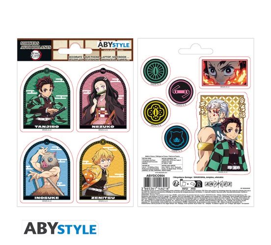 Demon-Slayer-Entertainment-district-16x11cm-Sticker-Set-1