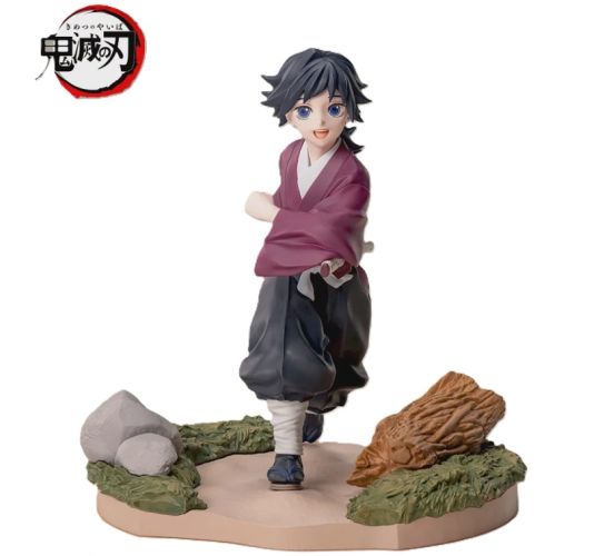 Demon-Slayer-Giyu-Tomioka-Kindheit-Xross-Link-16cm-PVC-Statu