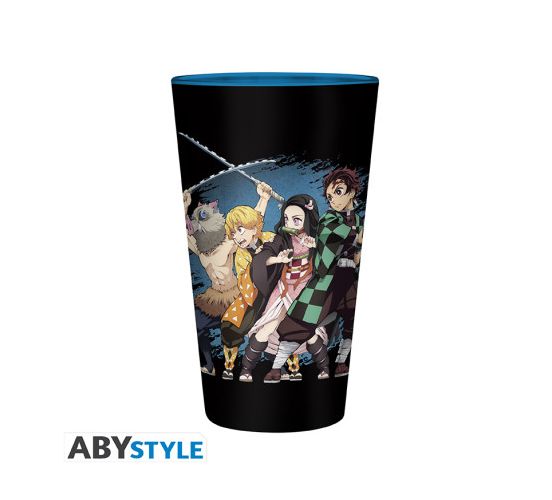 Demon-Slayer-Gruppe-400ml-Glas-1
