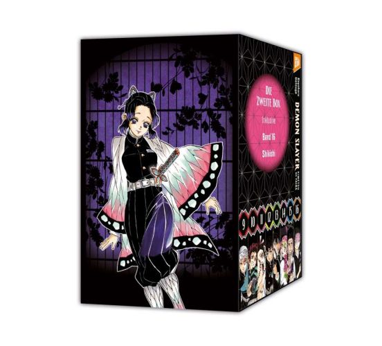 Demon-Slayer-Kimetsu-no-Yaiba-16-Manga-im-Sammelschuber-Neu- Demon-Slayer-Kimetsu-no-Yaiba-16-Manga-im-Sammelschuber-Neu-