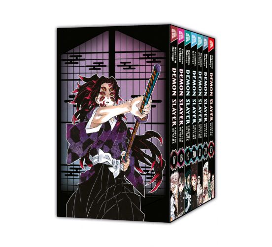 Demon-Slayer-Kimetsu-no-Yaiba-17-23-Manga-im-Sammelschuber-N Demon-Slayer-Kimetsu-no-Yaiba-17-23-Manga-im-Sammelschuber-N