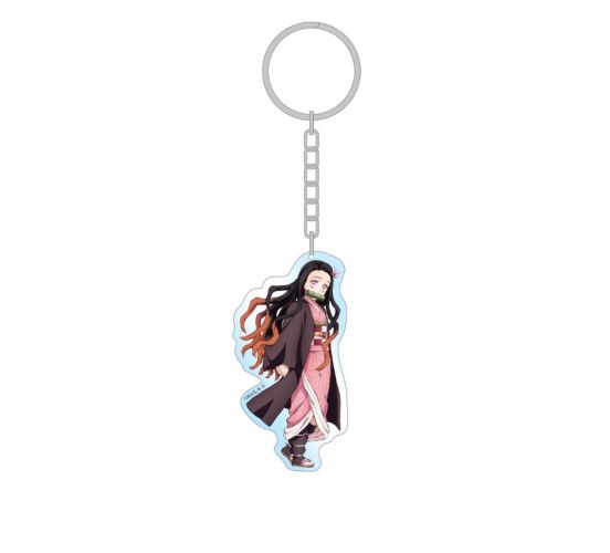 Demon-Slayer-Nezuko-Holografischer-7cm-Schluesselanhaenger-1