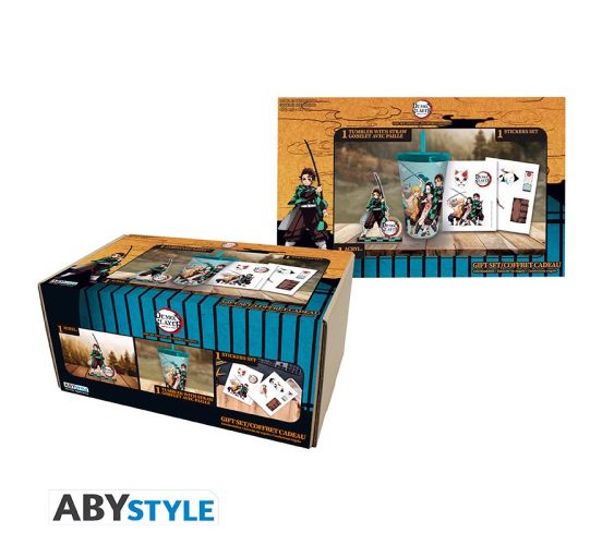 Demon-Slayer-Trinkbecher-mit-Stohhalm-Acryl-Stickers-Gift-Se Demon-Slayer-Trinkbecher-mit-Stohhalm-Acryl-Stickers-Gift-Se