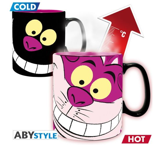 Disney-Alice-im-Wunderland-Cheshire-Magic-Mug-460ml-Tasse-AB Disney-Alice-im-Wunderland-Cheshire-Magic-Mug-460ml-Tasse-AB