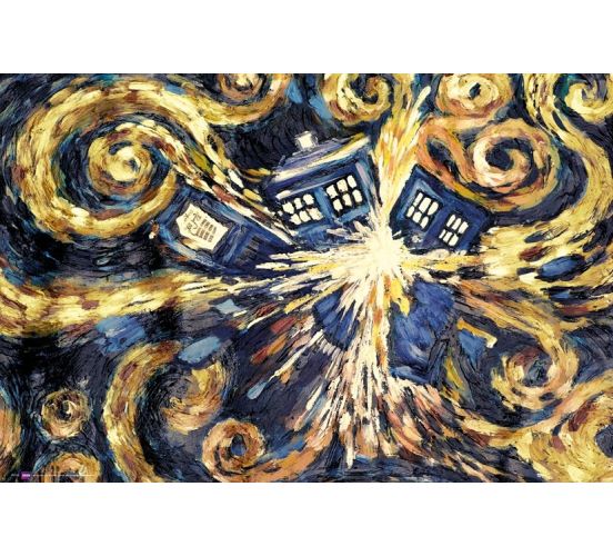 Doctor-Who-Exploding-Tardis-915x61-Poster-1