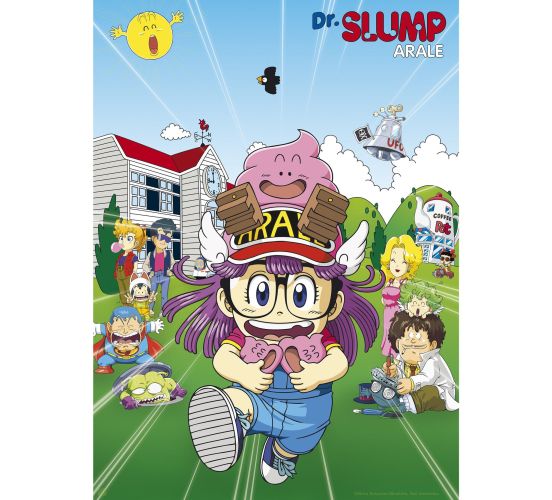 Dr-Slump-Penguin-Village-52x38-Chibi-Poster-2