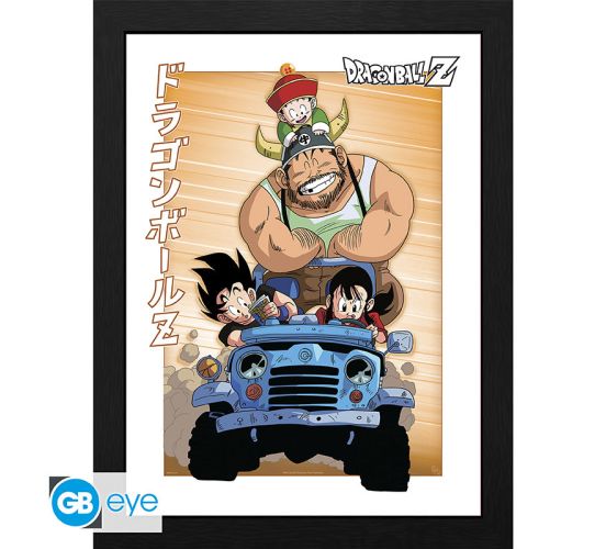 Dragon-Ball-Family-Road-Trip-30x40cm-Rahmenbild-1